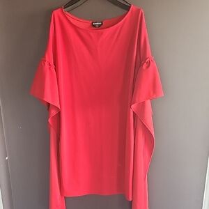 Bebe Vibrant Red Tunic Dress